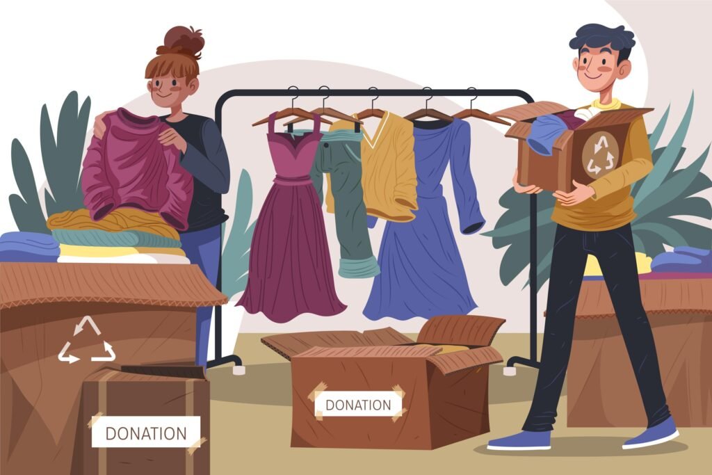 clothes donations